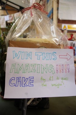 FCFK - cake event - guess the weight