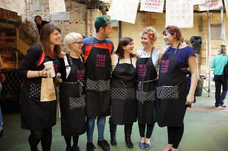 FCFK - cake event - laughing team