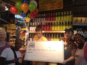FCFK - Whole Foods cheque